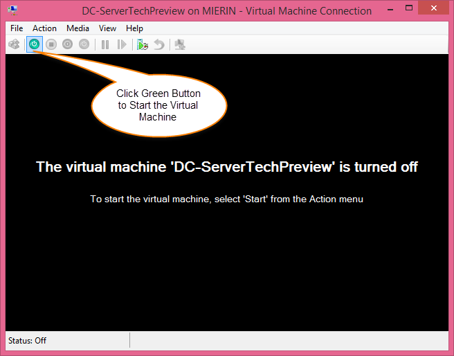 Install Windows Server Technical Preview with Active Directory in Hyper-V (Part 2 of 3)