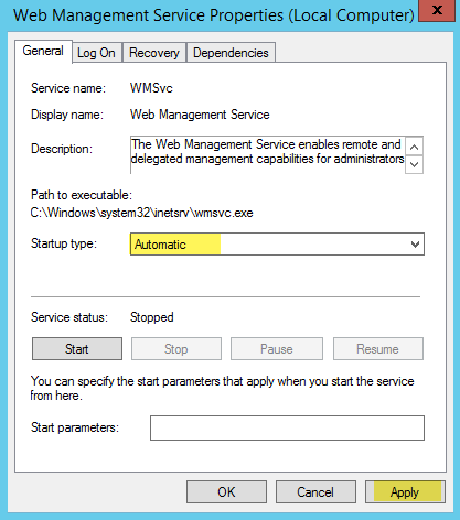 Enable the Ability to Remotely Manage IIS