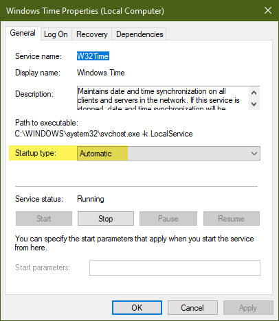 Configure NTP Server on Windows 10 Client or Windows Server 2019